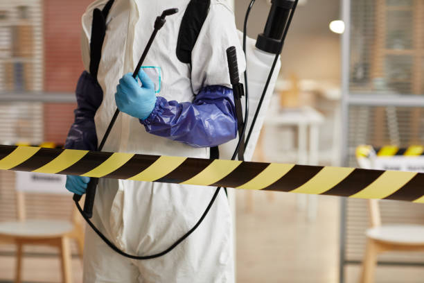 Professional Biohazard Cleanup technician working in North Palm Beach, FL